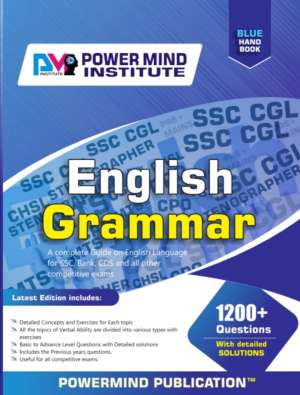 SSC English Grammar book