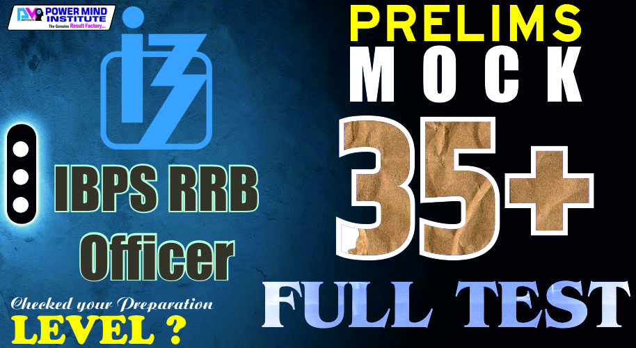 IBPS RRB Officer Prelims Mock Full Test Series