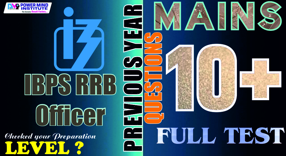 IBPS RRB PO PYQ Full Test Series