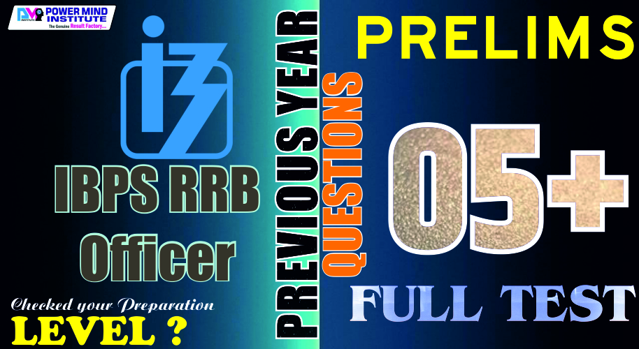 IBPS RRB Officer Prelims Full Test Series
