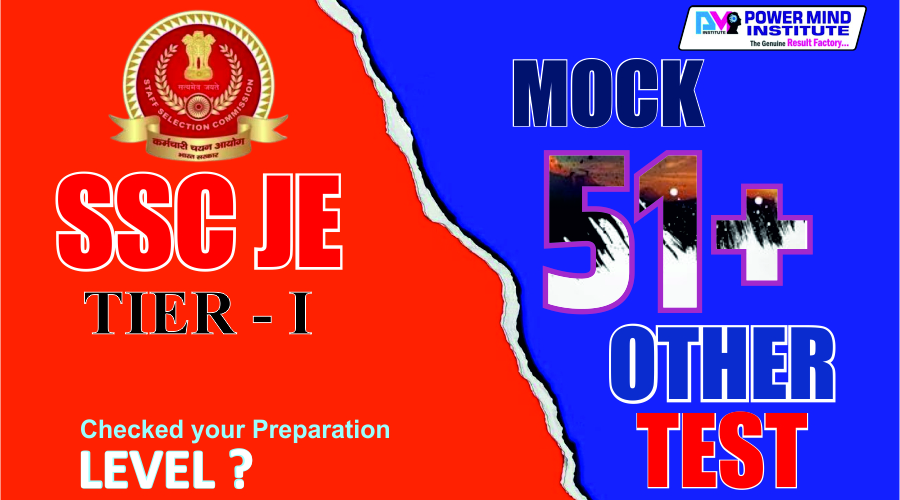 SSC JE Tier-1 Mock Test