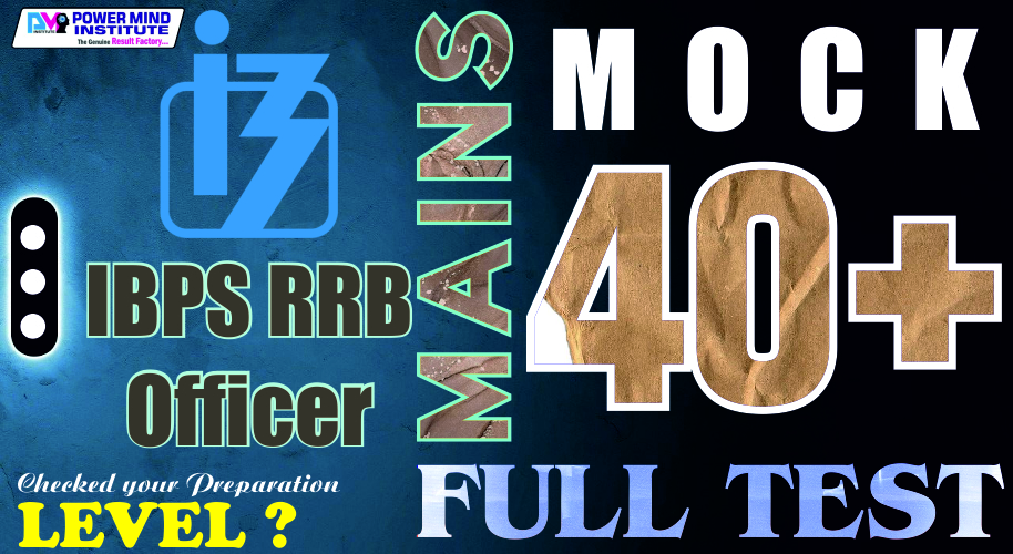 IBPS RRB PO Mains Full Test Series