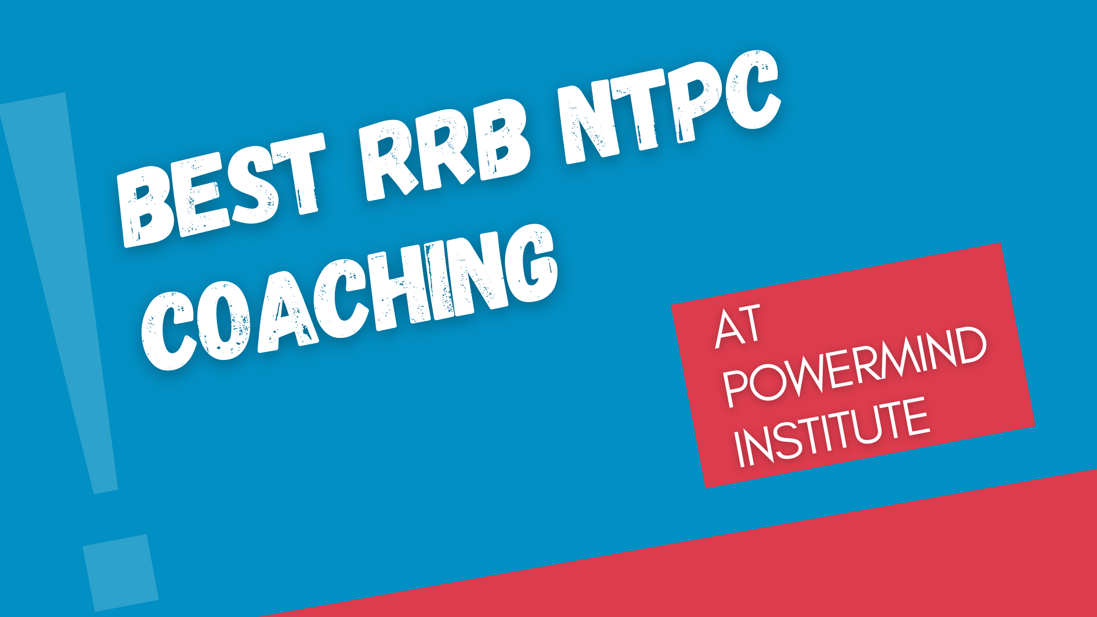 Best RRB NTPC coaching in jaipur